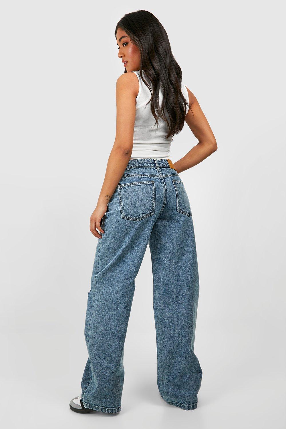 Boohoo boyfriend jeans hotsell